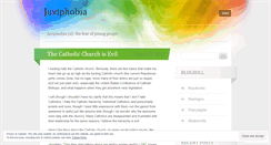 Desktop Screenshot of juviphobia.wordpress.com
