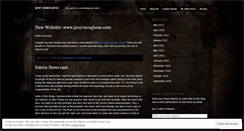Desktop Screenshot of jenyvarughese.wordpress.com