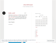 Tablet Screenshot of edmecdistbo3656.wordpress.com