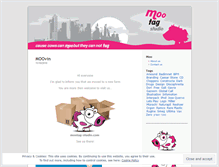Tablet Screenshot of mootag.wordpress.com