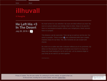 Tablet Screenshot of illhuvall.wordpress.com