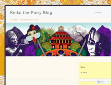 Tablet Screenshot of keikothefairy.wordpress.com