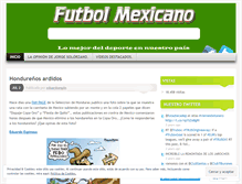 Tablet Screenshot of futbmexican.wordpress.com