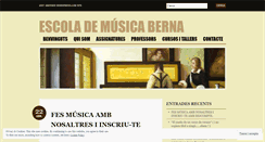Desktop Screenshot of escolademusicaberna.wordpress.com