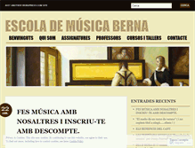 Tablet Screenshot of escolademusicaberna.wordpress.com