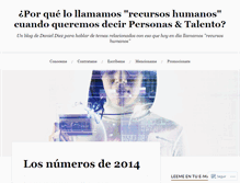 Tablet Screenshot of danieldiez.wordpress.com
