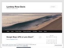 Tablet Screenshot of lyndseydavis.wordpress.com
