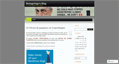 Desktop Screenshot of biologichigo.wordpress.com