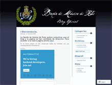 Tablet Screenshot of bandarute.wordpress.com