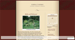 Desktop Screenshot of emmafarms.wordpress.com