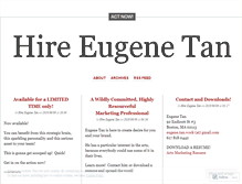 Tablet Screenshot of hireeugenetan.wordpress.com