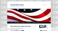 Desktop Screenshot of georgeweberchevy.wordpress.com