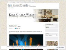 Tablet Screenshot of kentkitchenworks.wordpress.com