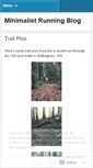 Mobile Screenshot of minirun.wordpress.com