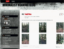 Tablet Screenshot of minirun.wordpress.com