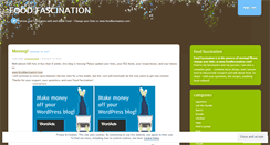 Desktop Screenshot of foodfascination.wordpress.com