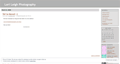 Desktop Screenshot of lorileighphotography.wordpress.com