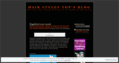Desktop Screenshot of hairstylestop.wordpress.com