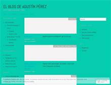 Tablet Screenshot of aguperez10.wordpress.com