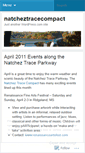 Mobile Screenshot of natcheztracecompact.wordpress.com