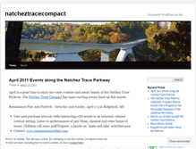 Tablet Screenshot of natcheztracecompact.wordpress.com