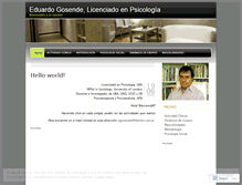 Tablet Screenshot of eduardogosende.wordpress.com