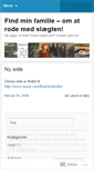 Mobile Screenshot of findminfamilie.wordpress.com