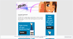 Desktop Screenshot of j0h4n.wordpress.com