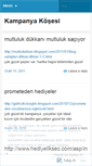 Mobile Screenshot of kampanyakosesi.wordpress.com
