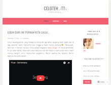 Tablet Screenshot of celoteh4ti.wordpress.com