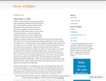 Tablet Screenshot of ennyverklighet.wordpress.com