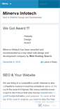 Mobile Screenshot of minervait.wordpress.com