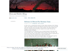 Tablet Screenshot of donandbeth.wordpress.com