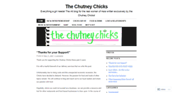 Desktop Screenshot of chutneychicks.wordpress.com
