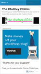Mobile Screenshot of chutneychicks.wordpress.com