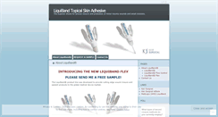 Desktop Screenshot of liquiband.wordpress.com