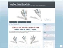 Tablet Screenshot of liquiband.wordpress.com