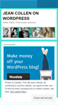 Mobile Screenshot of jeancollen.wordpress.com