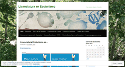 Desktop Screenshot of ecotur7.wordpress.com