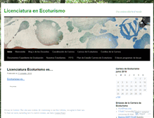 Tablet Screenshot of ecotur7.wordpress.com