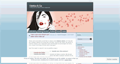 Desktop Screenshot of esteticaecia.wordpress.com