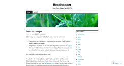 Desktop Screenshot of beachcoder.wordpress.com