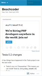 Mobile Screenshot of beachcoder.wordpress.com