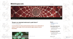 Desktop Screenshot of midollospaccato.wordpress.com