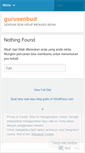 Mobile Screenshot of gurusenbud.wordpress.com