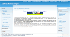 Desktop Screenshot of eromaosampaio.wordpress.com