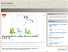 Tablet Screenshot of emanalshehri.wordpress.com