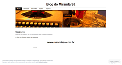 Desktop Screenshot of mirandasa.wordpress.com