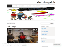 Tablet Screenshot of chatrinegaluh.wordpress.com