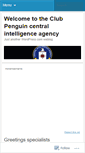 Mobile Screenshot of clubpenguincentralintelligenceagencycpcia.wordpress.com